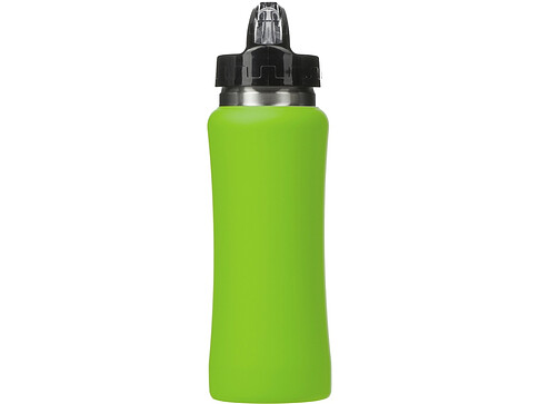Бутылка для воды Bottle C1, сталь, soft touch, 600 мл, зеленое яблоко
