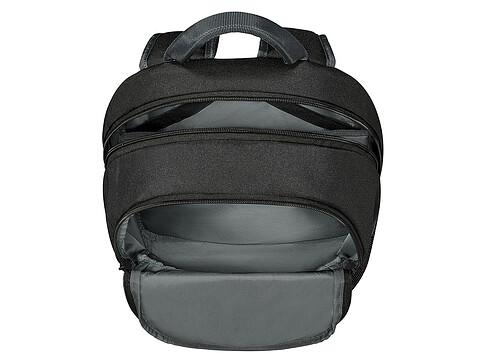 Рюкзак WENGER Trayl 15.6, чёрный, переработанный ПЭТ, 34 x 20 x 45 см, 22 л.
